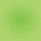 Pop Art Lime Green Dots Comic Background Vector Template Design