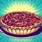 Pop Art Pecan Pie Powerhouse: Sweet, Nutty, and Decadently Delicious