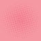 Pop Art Salmon Pink Dots Comic Background Vector Template Design
