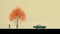 Pop Art Tree: A Minimalistic Illustration Inspired By Emiliano Ponzi