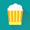 Pop Corn Flat Icon