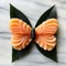 Pop-culture-inspired Japanese Traditional Salmon Butterfly Sushi Pastry