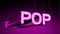 Pop Music Genre Header