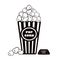 Popcorn and admit one cinema ticket