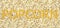 Popcorn bright golden inscription of the grain on a white background