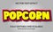 Popcorn Editable 3D text style effect