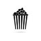 Popcorn icon, Cinema icon