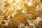 Popcorn kernel macro shot showcasing the