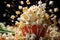 popcorn kernels bursting in slow motion