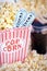 Popcorn and Movie Tickets