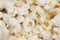 Popcorn snack background