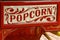 Popcorn vendor\'s cart