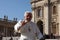 Pope Benedict XVI blesses people