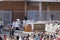 Pope Francesco Bergoglio celebrates the Corpus Domini mass in Sant Monica square in Rome