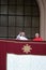 Pope Francis I during the settlement St. John Lateran, Rome