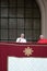 Pope Francis I during the settlement St. John Lateran, Rome