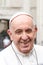 pope francis smilng portrait