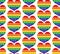 Popit colorful rainbow seamless pattern fidget sensory antistress toy pop it endless texture print background