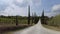 poplar trees of winegrowing Tuscany