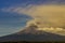 Popocateptl active volcano