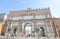 Popolo gate historical building Rome Italy