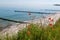 Poppies on the Baltic coast