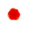 Poppies icon. Red circles shape. Flat simple logo template. Modern emblem idea. Concept design for business. Isolated