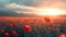 Poppy Fields of Remembrance: A Generative AI Concept Honoring Sacrifice and Fallen Soldiers