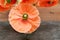 Poppy flower with pollen-laden stamen