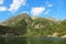 Poprad lake in High Tatras mountains, Slovakia