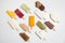 Popsicle collection assorted ice cream lolly