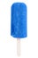 Popsicle ice cream lolly icecream ice-cream blue summer isolated