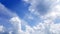 Popular blue sky and white clouds wallpaper background