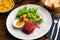 Popular cold appetizer of French cuisine is beef tartare