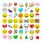 Popular emoticons icons