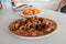 Popular Filipino food - Squid adobo