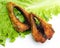 Popular fried hilsa or Ilish fish