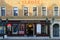 Popular Hard Rock Cafe, historic house U Rotta on Small Square in district of Stare Mesto, Prague, Czech Republic