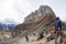 Popular Hiking Trail in the Canadian Rockies