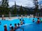 The popular hot springs at banff