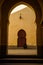 Popular landmark - Mausoleum of Moulay Idris in Meknes, Morocco.