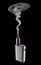 Popular modern vaping device with the smoke . Safely Vaper gadget 3d illustration