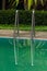 Popular pool ladder step made of stainless steel