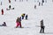 The popular Siberian ski resort Sheregesh.