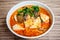 Popular Singapore Cuisine Laksa Yong Tau Foo