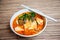 Popular Singapore Cuisine Laksa Yong Tau Foo