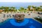 Popular Stella Di Mare Sharm Beach Hotel & Spa 5 * in Naama Bay, Sharm El Sheikh, Egypt. Sea view and pool bar