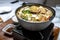 Popular Taiwanese food Mushroom hotpot