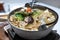 Popular Taiwanese food Mushroom hotpot