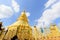 Popular temple in Lamphun, Thailand